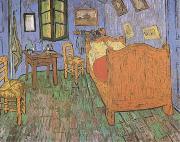Vincent Van Gogh The Artist's Bedroom in Arles (mk09) oil painting reproduction